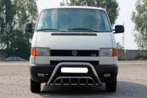 Volkswagen T4 Caravelle/Multivan 1990–2003 Frontbügel WT002 (Edelstahl) Foto 1