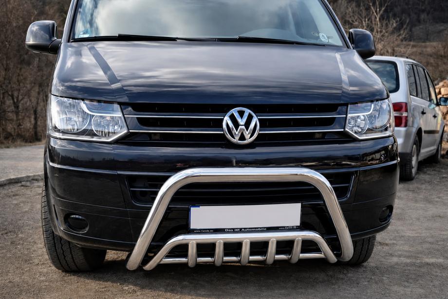 Volkswagen T5 2010-2015 Frontbügel WT002 (Edelstahl) Foto 1