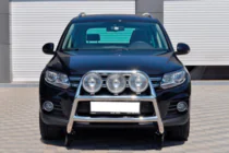 Volkswagen Tiguan 2007-2016 Frontbügel WT018 (Edelstahl) Foto 2
