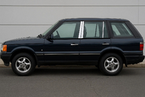 Range Rover II P38A 1997-2002 Edelstahl Türsäulen Zierleisten (6 Stk) Foto 1