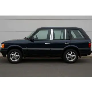 Edelstahl Türsäulen Zierleisten (6 Stk) Range Rover II P38A 1997-2002 Foto 1