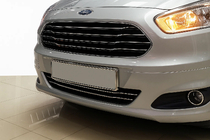 Ford Courier 2014-2023 Edelstahl Ladekantenschutz für Stoßstange (2014-2018, 2 Stk) Foto 1