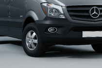 Mercedes Sprinter W906 2006–2018 Chrom Abdeckungen für Nebelscheinwerfer 2013↗ (2 Stk., Edelstahl) Foto 1