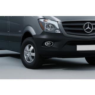Chrom Abdeckungen für Nebelscheinwerfer 2013↗ (2 Stk., Edelstahl) Mercedes Sprinter W906 2006–2018 Foto 1