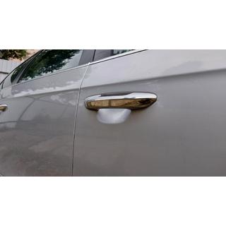 Chrom Türgriffblenden flach (4 Stk, Edelstahl) Volkswagen Passat B6 2006-2012 Foto 3