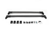 Dachträger für integrierte Reling abschließbar Skybar V2 (2 Stk) bis 120 cm, Grau Foto 8