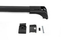 Dachträger für integrierte Reling abschließbar Skybar V2 (2 Stk) bis 120 cm, Grau Foto 10