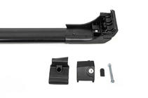 Dachträger für integrierte Reling abschließbar Skybar V2 (2 Stk) bis 120 cm, Grau Foto 11