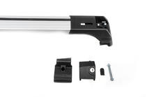 Dachträger für integrierte Reling abschließbar Skybar V2 (2 Stk) bis 120 cm, Grau Foto 12