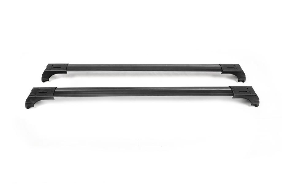 Dachträger für integrierte Reling abschließbar Skybar V2 (2 Stk) bis 120 cm, Schwarz Foto 14