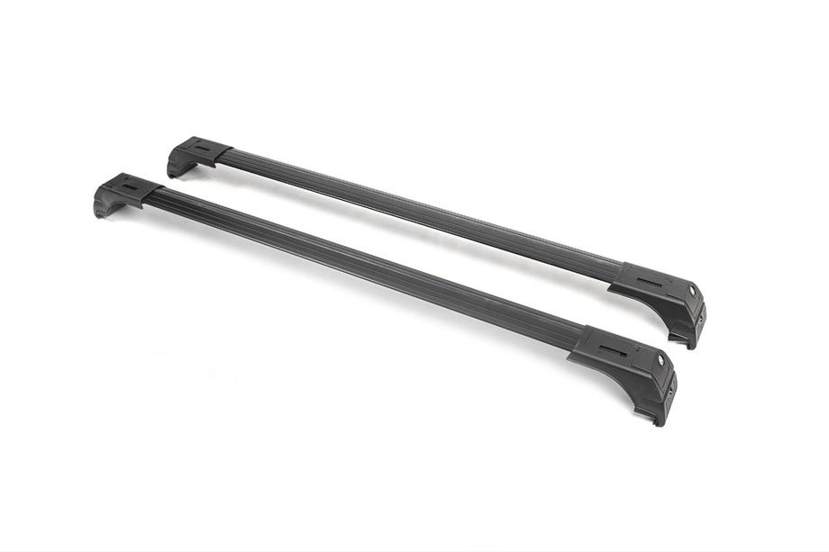Dachträger für integrierte Reling abschließbar Skybar V2 (2 Stk) bis 120 cm, Schwarz Foto 15