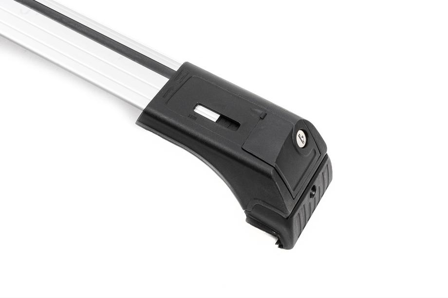 Dachträger für integrierte Reling abschließbar Skybar V2 (2 Stk) bis 120 cm, Schwarz Foto 19