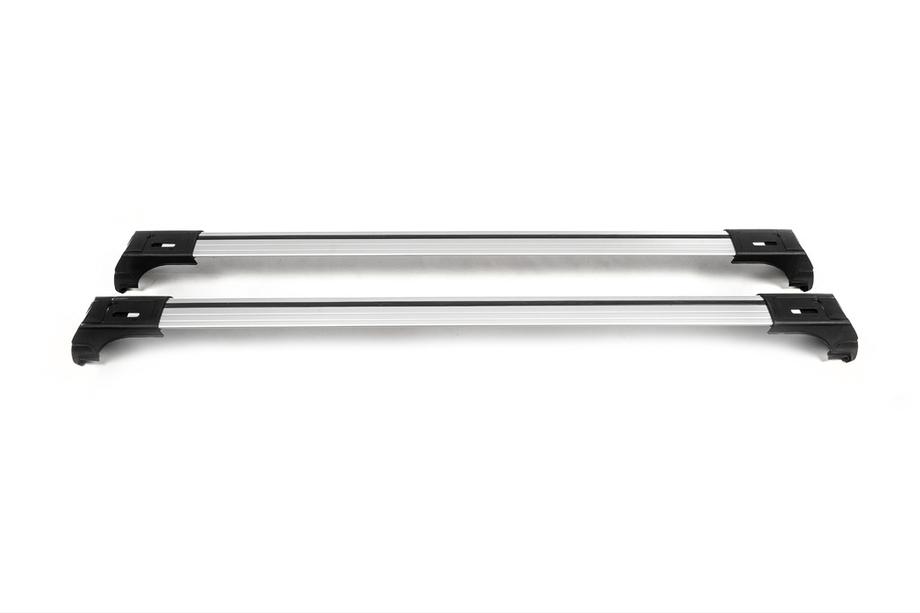 Dachträger für integrierte Reling abschließbar Skybar V2 (2 Stk) bis 120 cm, Schwarz Foto 21