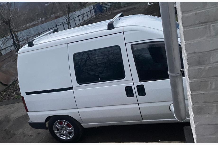 Peugeot Expert 1995-2007 Dachträger für Fixpunkte abschließbar (2 Stk) Grau Foto 1