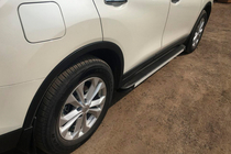 Nissan X-trail T32/Rogue 2014-2021 Seitenschweller Maya V1 (2 Stk, Aluminium) Foto 1