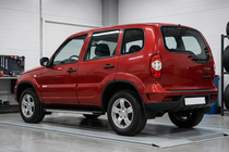 Chevrolet Niva 1998-2020 Seitenschweller Maya V1 (2 Stk., Aluminium) Foto 1