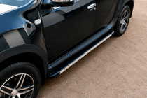 Dacia Duster 2008-2018 Seitenschweller Maya V1 (2 Stk., Aluminium) Foto 1