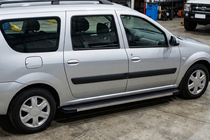 Dacia Logan MCV 2004-2014 Seitenschweller Maya V1 (2 Stk., Aluminium) Foto 1