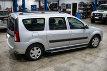 Dacia Logan MCV 2004-2014 Seitenschweller Maya V1 (2 Stk., Aluminium) Foto 3
