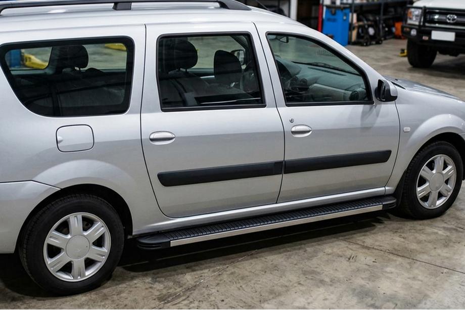 Dacia Logan MCV 2004-2014 Seitenschweller Maya V1 (2 Stk., Aluminium) Image