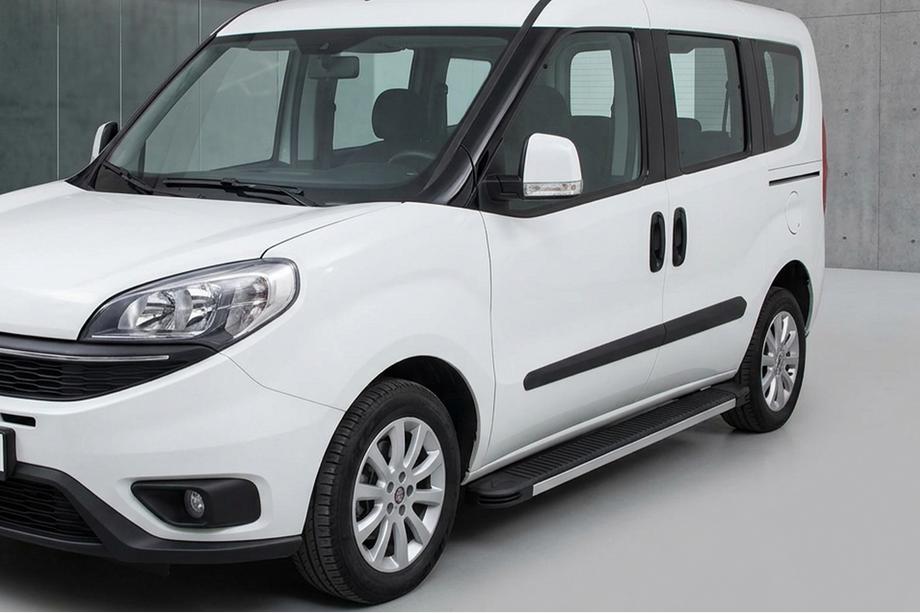 Fiat Doblo II 2010-2022 Seitenschweller Maya (2 Stk., Aluminium) Image