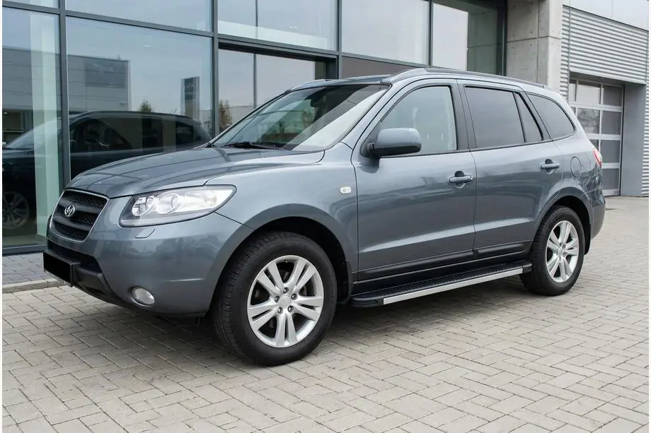 Hyundai Santa Fe 2 2006-2012 Seitenschweller Maya V1 (2 Stk., Aluminium) Image