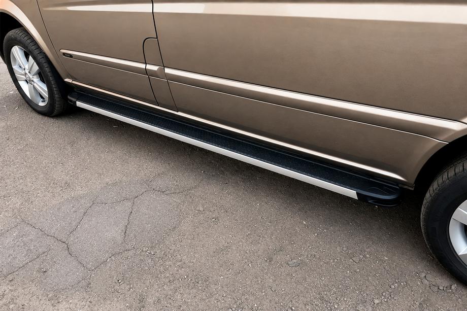 Mercedes Viano 2004-2014 Seitenschweller Maya V1 (2 Stk., Aluminium) Image