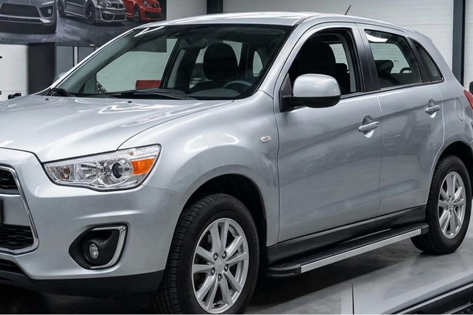 Mitsubishi ASX 2010-2023 Seitenschweller Maya V1 (2 Stk., Aluminium) Image