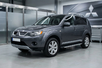 Mitsubishi Outlander 2006-2012 Seitenschweller Maya V1 (2 Stk., Aluminium) Foto 1