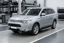 Mitsubishi Outlander 2012-2021 Seitenschweller Maya V1 (2 Stk., Aluminium) Foto 3