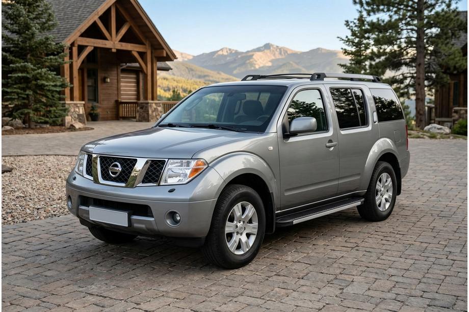 Nissan Pathfinder R51 2005-2014 Seitenschweller Maya V1 (2 Stk., Aluminium) Image