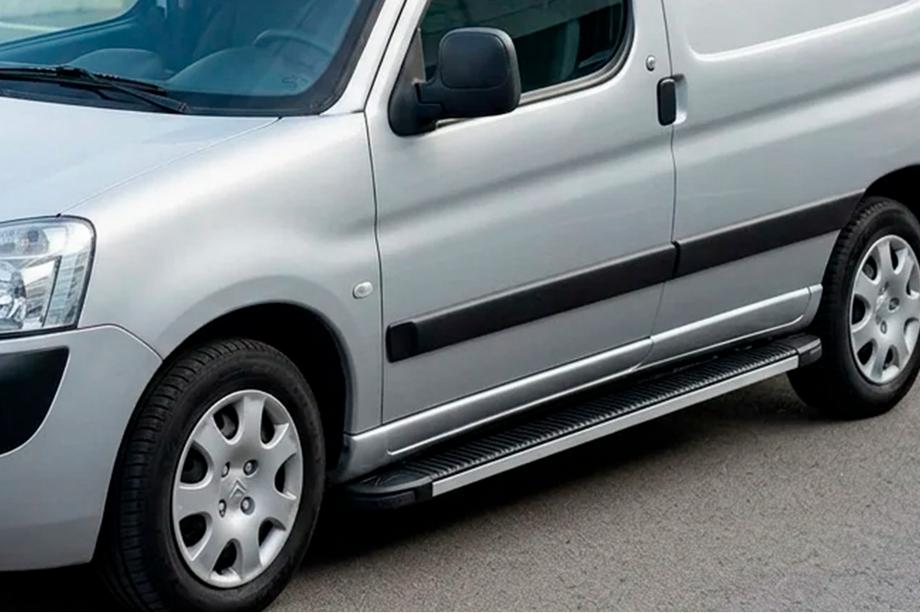 Peugeot Partner 1996-2008 Seitenschweller Maya V1 (2 Stk., Aluminium) Image