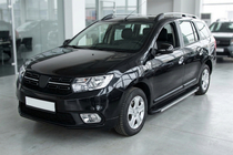 Renault Logan MCV 2013-2022 Seitenschweller Maya V1 (2 Stk., Aluminium) Foto 1