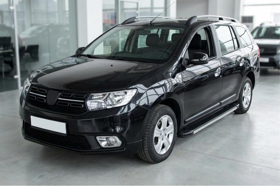 Renault Logan MCV 2013-2022 Seitenschweller Maya V1 (2 Stk., Aluminium) Image