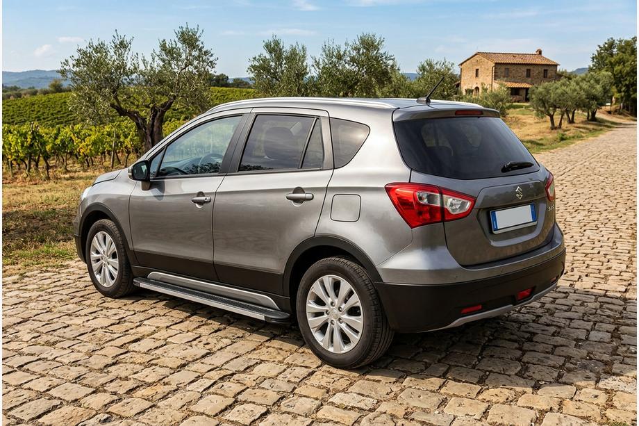 Suzuki SX4 S-Cross 2013-2016 Seitenschweller Maya V1 (2 Stk., Aluminium) Image