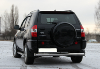 Chery Tiggo 1 2005-2016 Heckbügel Edelstahl d60 Foto 2