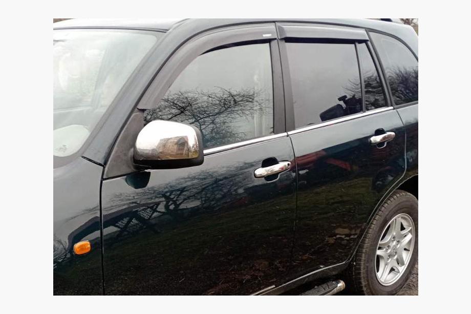 Chery Tiggo 1 2005-2016 Chrom Türgriffblenden (4 Stk, Edelstahl) Carmos - Türkischer Edelstahl Image