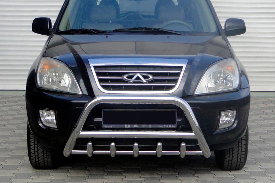 Chery Tiggo 1 2005-2016 Frontbügel WT003 (Edelstahl) Image