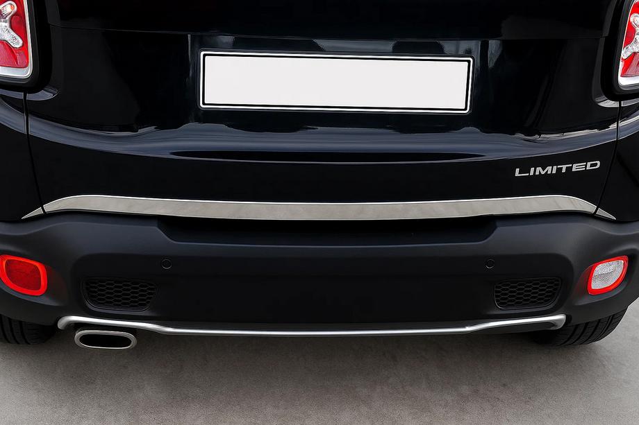 Jeep Renegade 2014- Kofferraumleiste 2014-2018 (3 Stk, Edelstahl) Image
