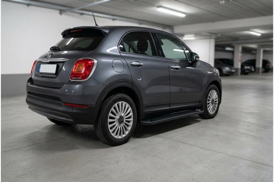 Fiat 500X 2014-2024 Trittbretter Allmond Black (2 Stk., Aluminium) Image