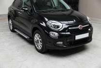 Fiat 500X 2014-2024 Seitenschweller Line (2 Stk., Aluminium) Foto 1