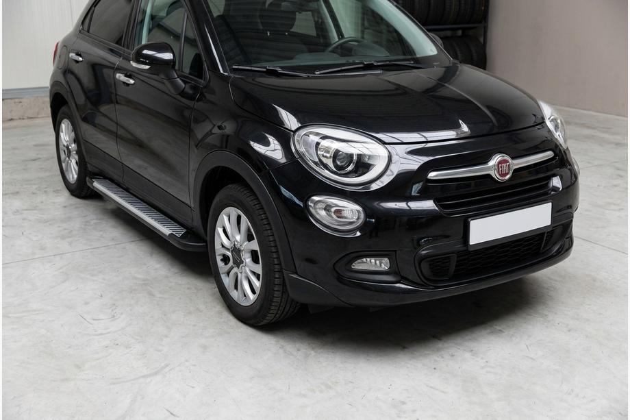 Fiat 500X 2014-2024 Seitenschweller Line (2 Stk., Aluminium) Image