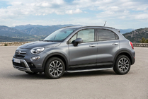 Fiat 500X 2014-2024 Seitenschweller Tayga Grey (2 Stk., Aluminium) Foto 1