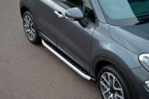 Fiat 500X 2014-2024 Seitenschweller Fullmond (2 Stk., Aluminium) Foto 2
