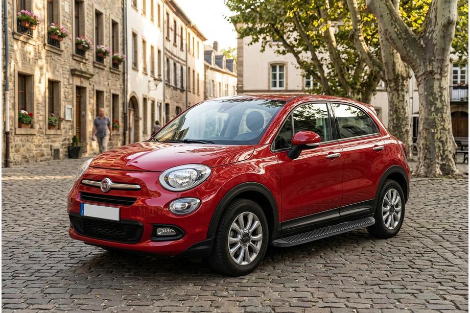 Fiat 500X 2014-2024 Seitenschweller Tayga Black (2 Stk., Aluminium) Image