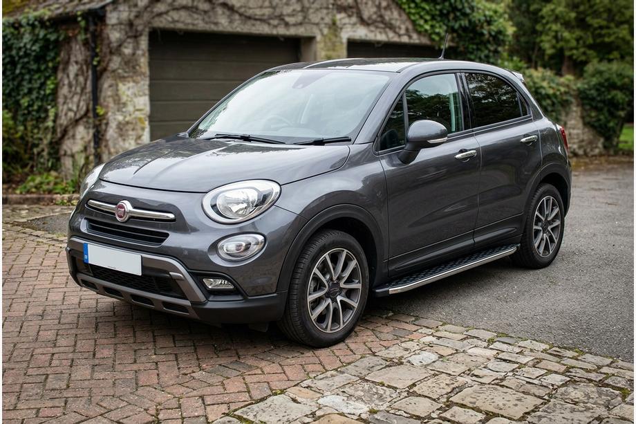 Fiat 500X 2014-2024 Seitenschweller BlackLine (2 Stk., Aluminium) Image