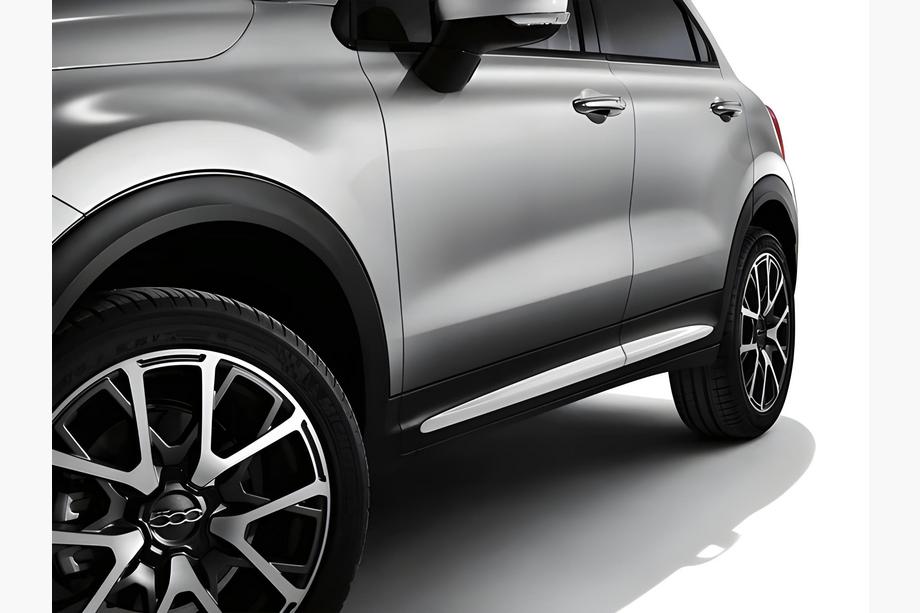 Fiat 500X 2014-2024 Türleisten Chrom (4 Stk) Image