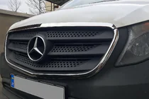 Mercedes Vito/V-class W447 2014- Grillumrandung (2 Stk., Edelstahl) Foto 4