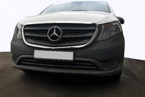 Mercedes Vito/V-class W447 2014- Grillumrandung (2 Stk., Edelstahl) Foto 1
