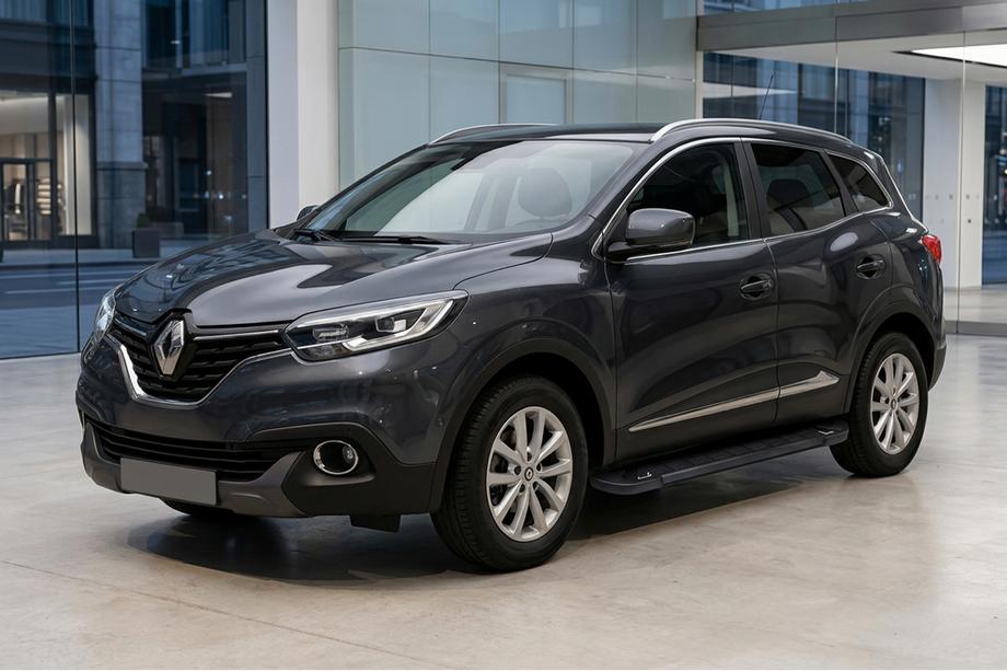 Renault Kadjar 2015-2022 Seitenschweller RedLine Black (2 Stk., Aluminium) Image